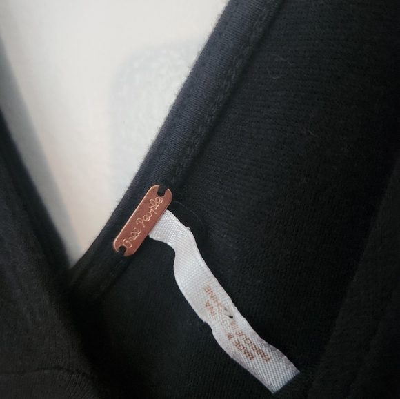 FREE PEOPLE  Black Sleeveless Dress - Picture 8 of 9